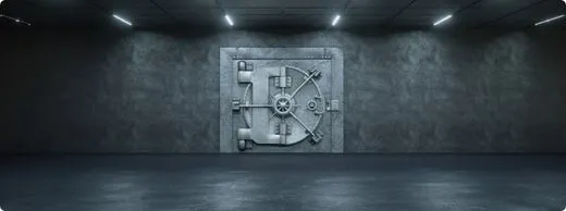 A vault representing asset protection through trusts